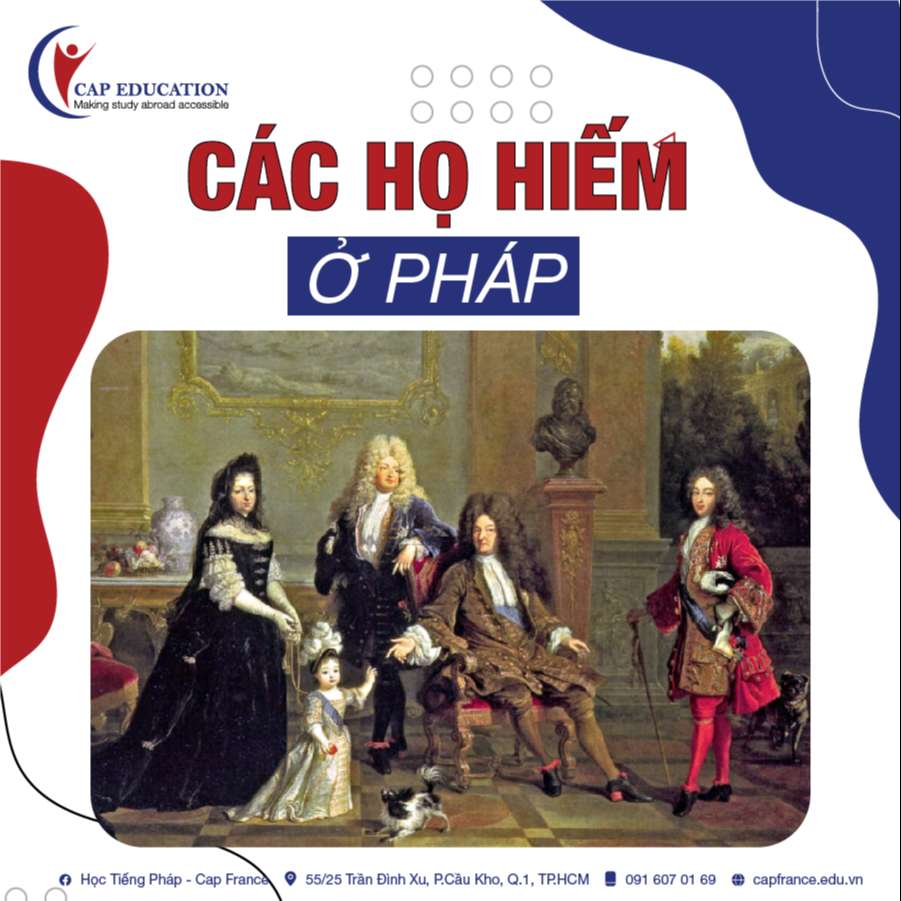 Hình ảnh minh họa Các Họ Hiếm Ở Pháp