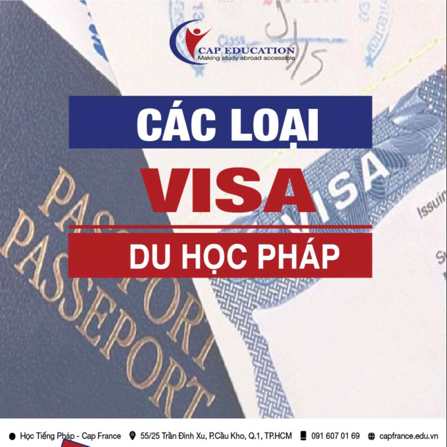 Hình ảnh minh họa Các Loại Visa Du Học Pháp