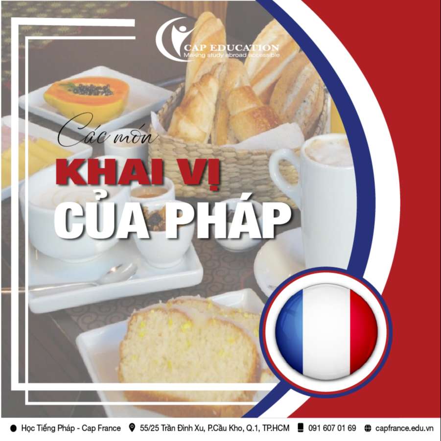 Hình ảnh minh họa Các Món Khai Vị Của Pháp