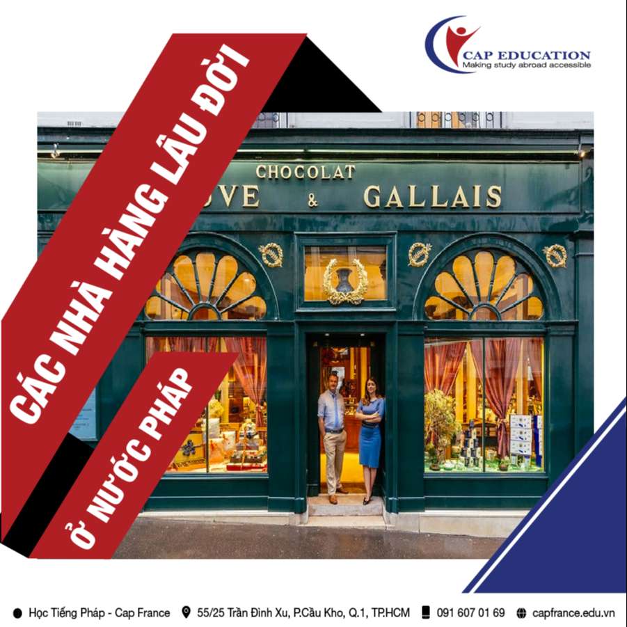 Hình ảnh minh họa Nhà Hàng Lâu Đời Ở Paris