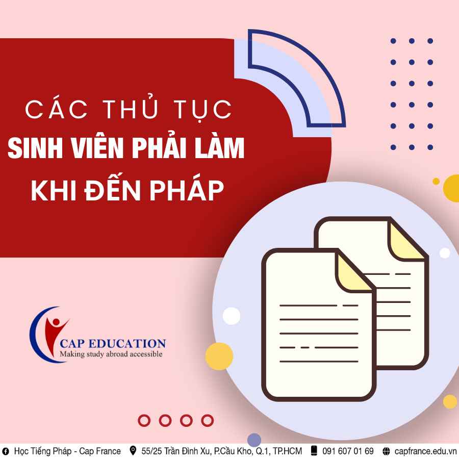 Hình ảnh minh họa Các Thủ Tục Sinh Viên Phải Làm Khi Đến Pháp