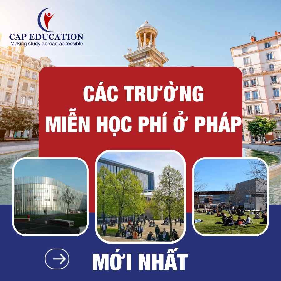 Hình ảnh minh họa Các Trường Miễn Học Phí Ở Pháp Mới Nhất