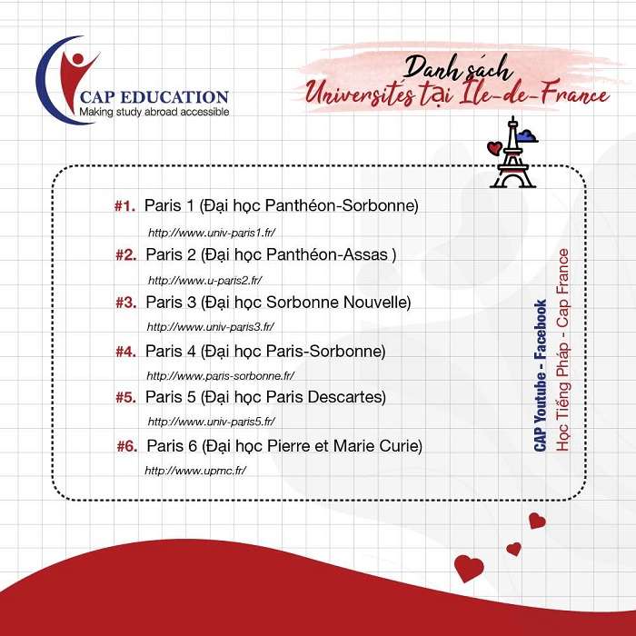 Hình ảnh minh họa Các Đại Học Công Lập Tại Paris Và Ile De France