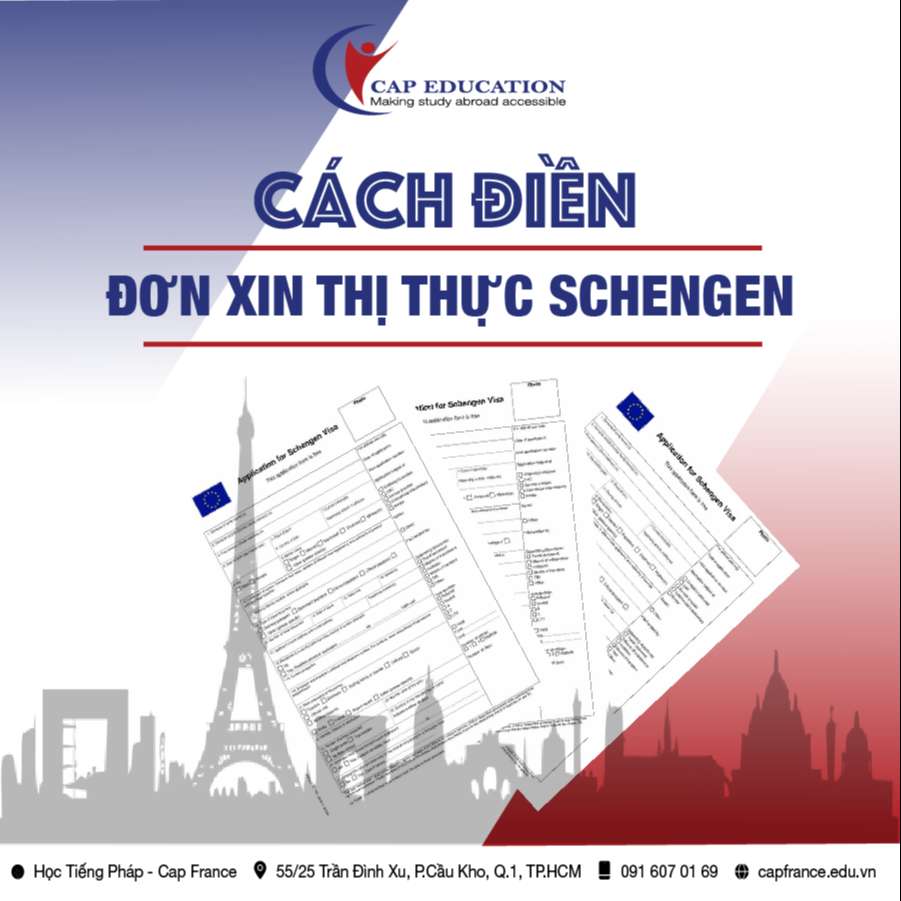 Hình ảnh minh họa Cách Điền Đơn Xin Thị Thực Schengen