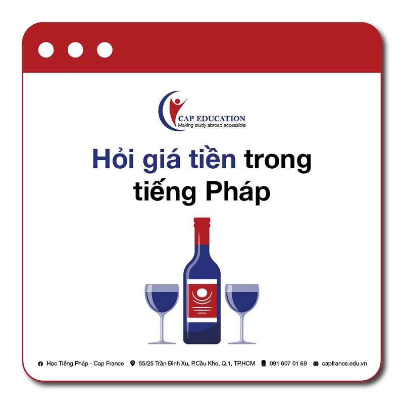 Cách Hỏi Giá Tiền Bằng Tiếng Pháp