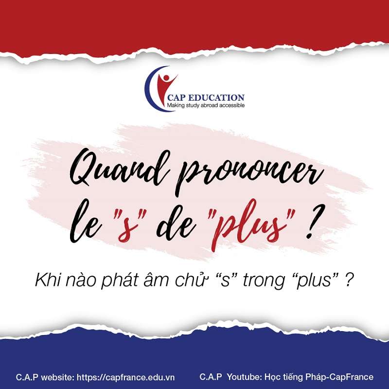 Cách Phát Âm Từ Plus Trong Tiếng Pháp
