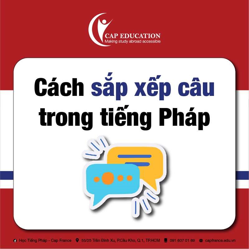 Cách Sắp Xếp Câu Trong Tiếng Pháp