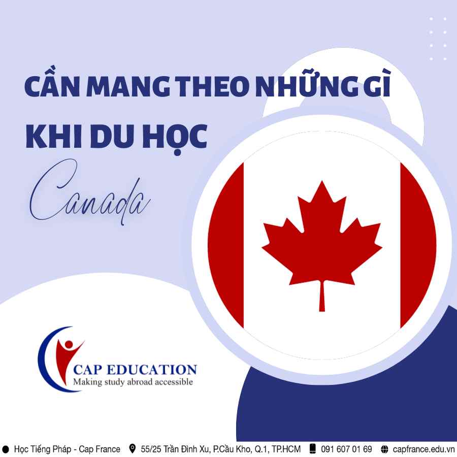 Hình ảnh minh họa Cần Mang Theo Những Gì Khi Du Học Canada
