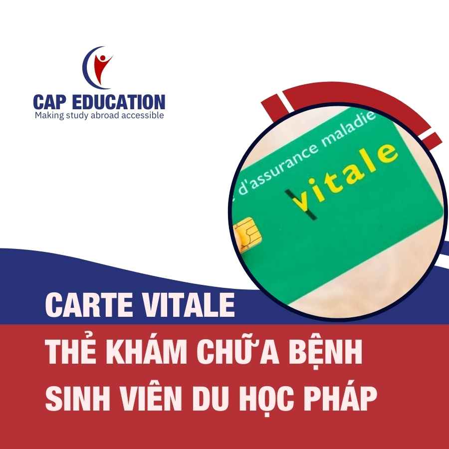 Hình ảnh minh họa Carte Vitale Thẻ Khám Chữa Bệnh Sinh Viên Du Học Pháp