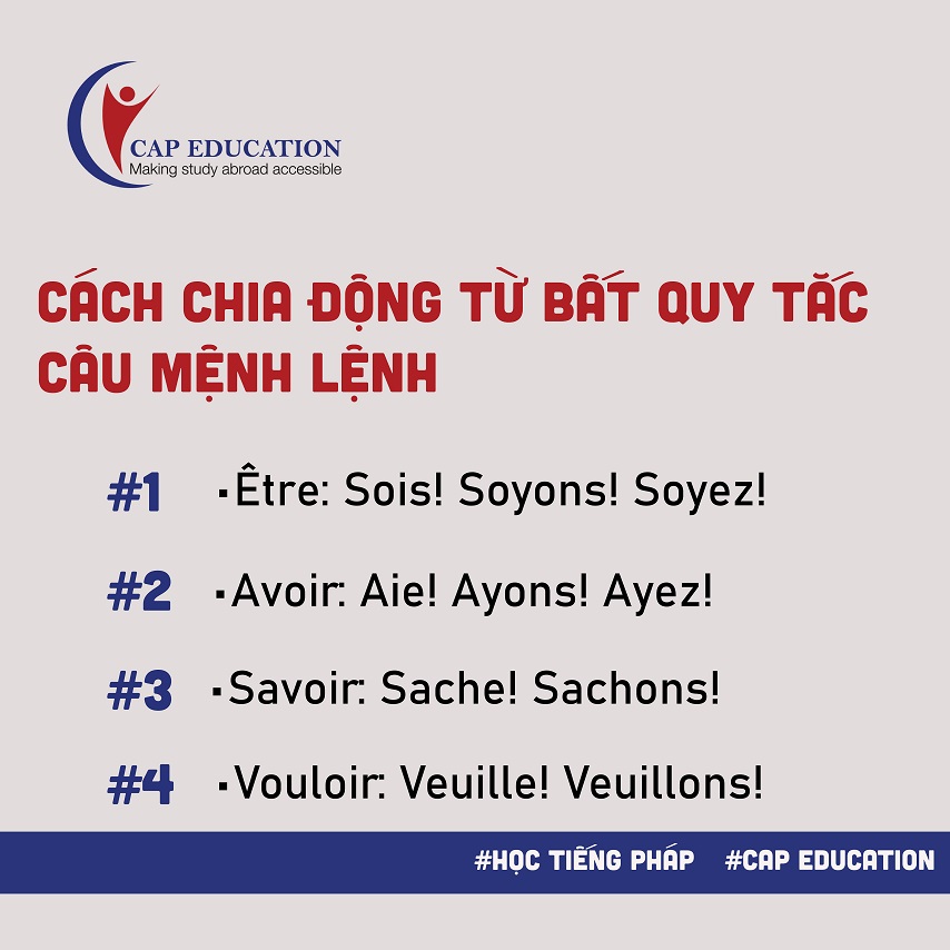 Câu Mệnh Lệnh Trong Tiếng Pháp