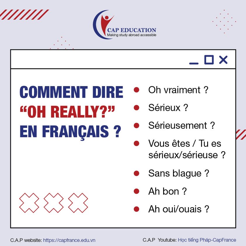 Câu Nói Về Sự Ngạc Nhiên Trong Tiếng Pháp
