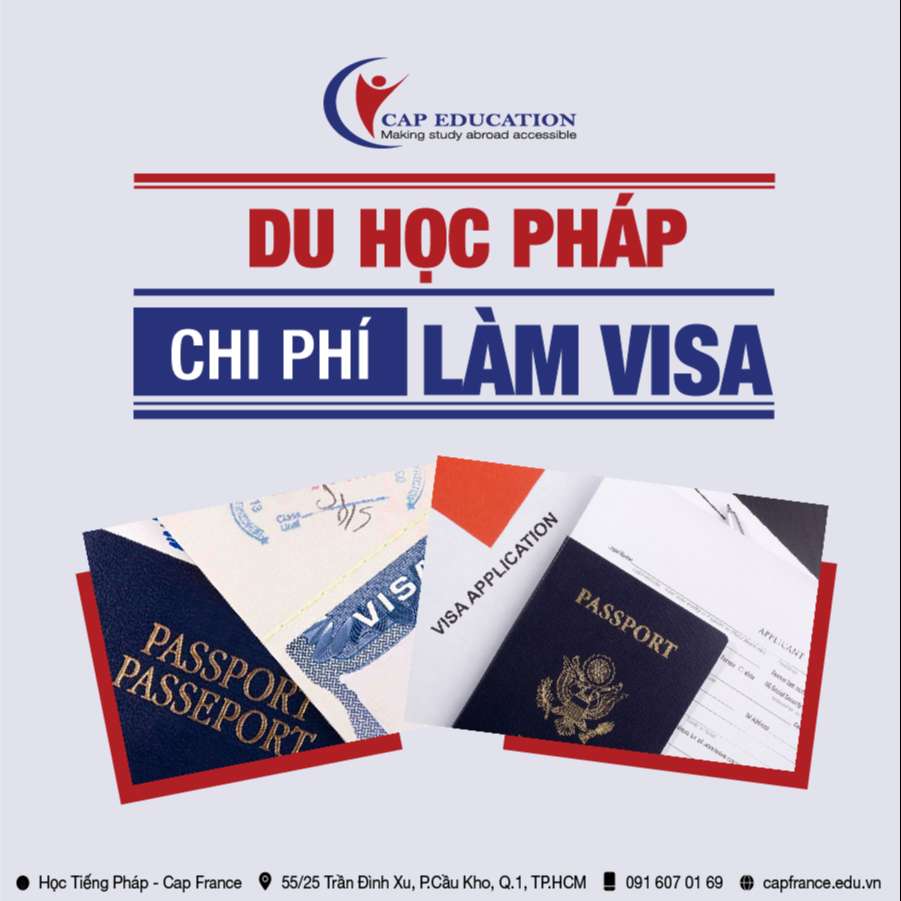Hình ảnh minh họa Chi Phí Làm Visa Du Học Pháp