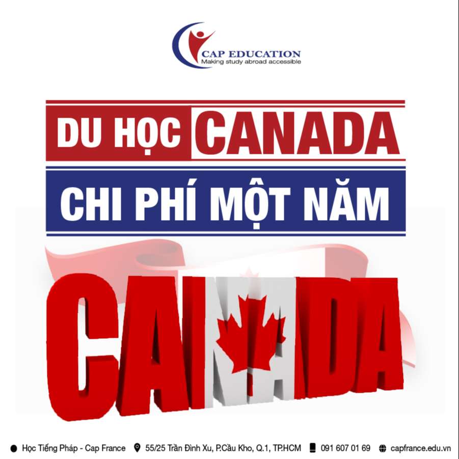 Hình ảnh minh họa Chi Phí Một Năm Du Học Canada