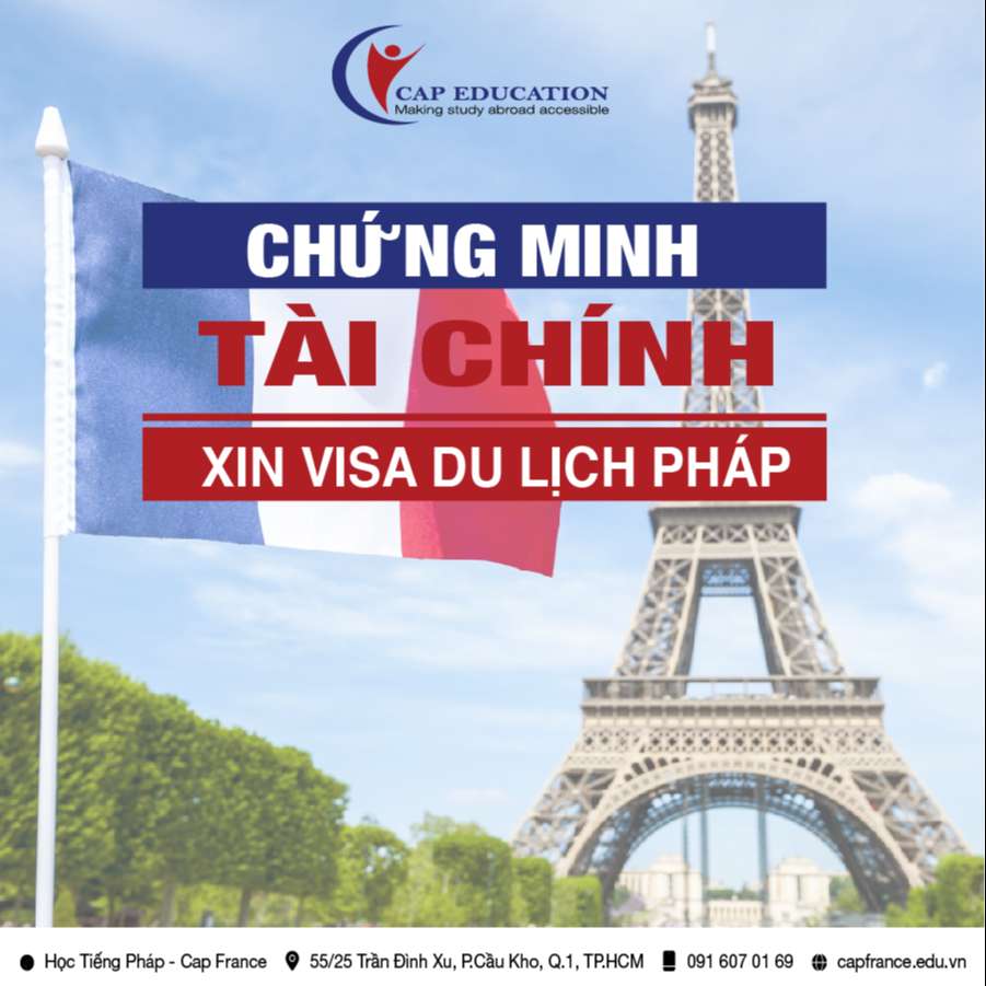 Hình ảnh minh họa Chứng Minh Tài Chính Visa Du Lịch Pháp