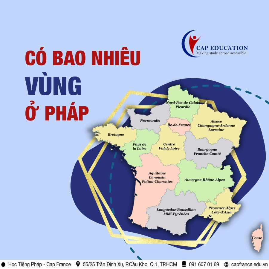 Hình ảnh minh họa Có Bao Nhiêu Vùng Ở Pháp