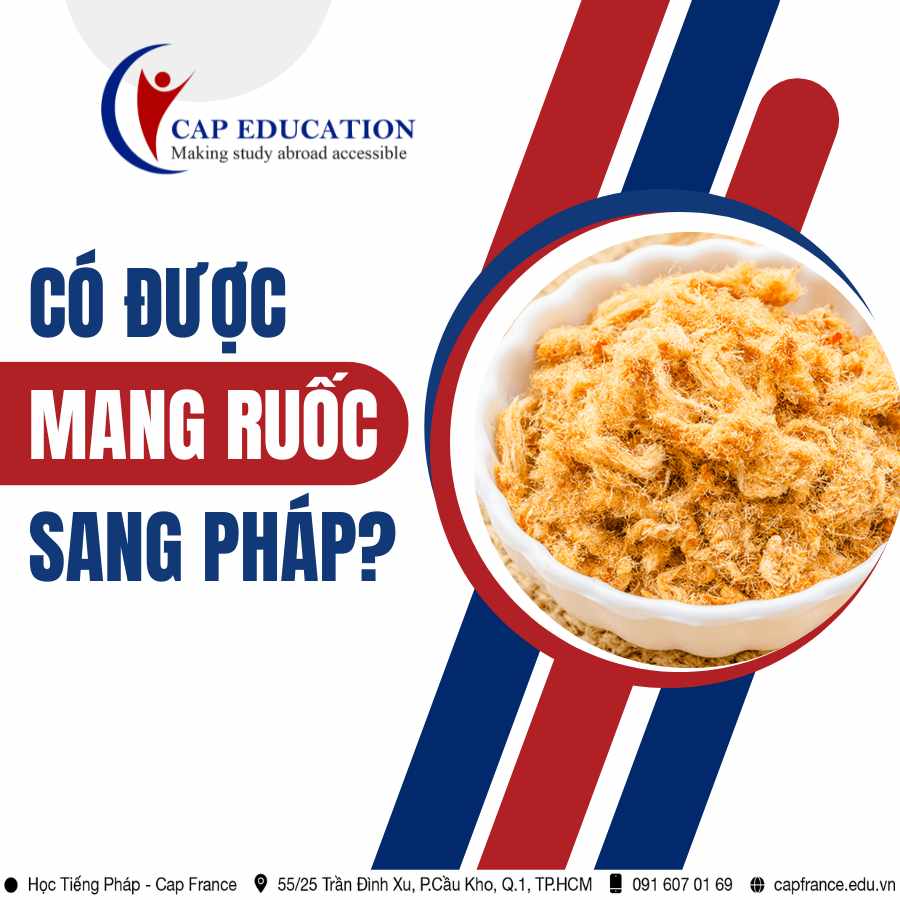Hình ảnh minh họa Có Được Mang Ruốc Sang Pháp Không