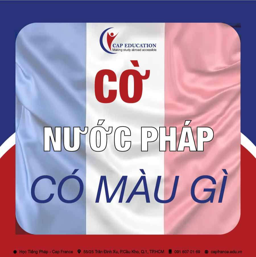 Hình ảnh minh họa Cờ Nước Pháp Có Màu Gì