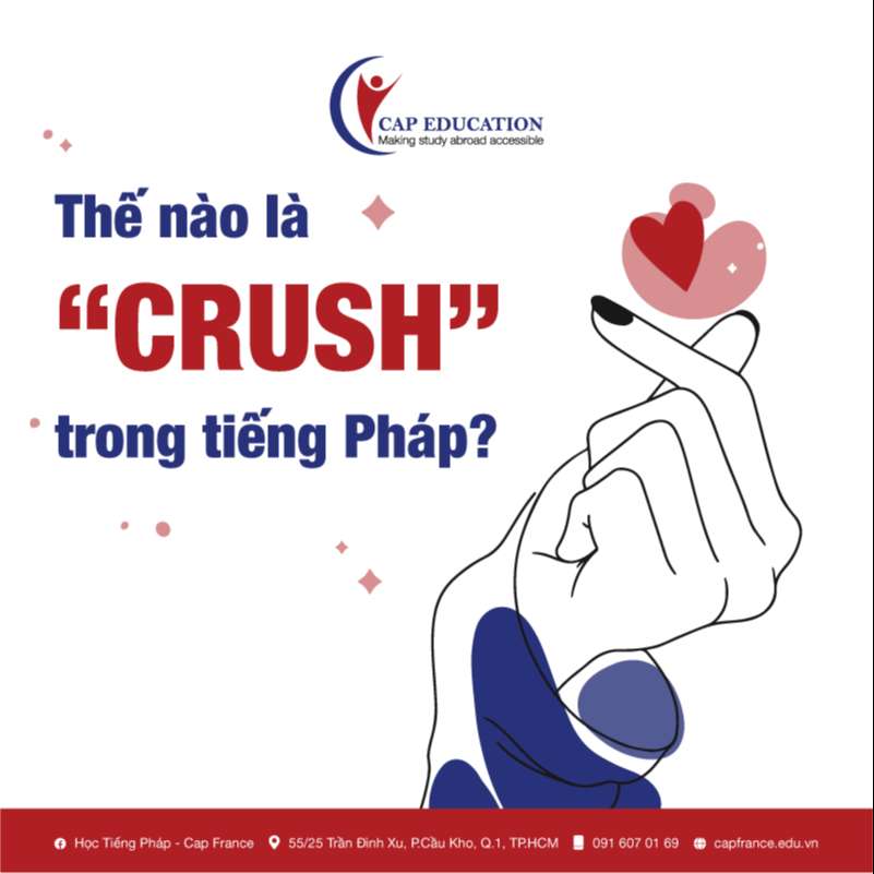 Crush trong tiếng Pháp là gì?