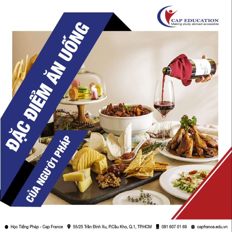Hình ảnh minh họa Đặc Điểm Ăn Uống Của Người Pháp