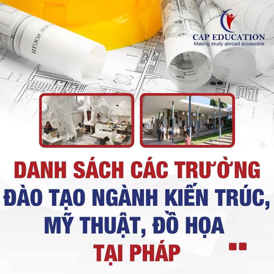 Hình ảnh minh họa Danh Sách Các Trường Đào Tạo Ngành Kiến Trúc, Mỹ Thuật, Đồ Họa Tại Pháp