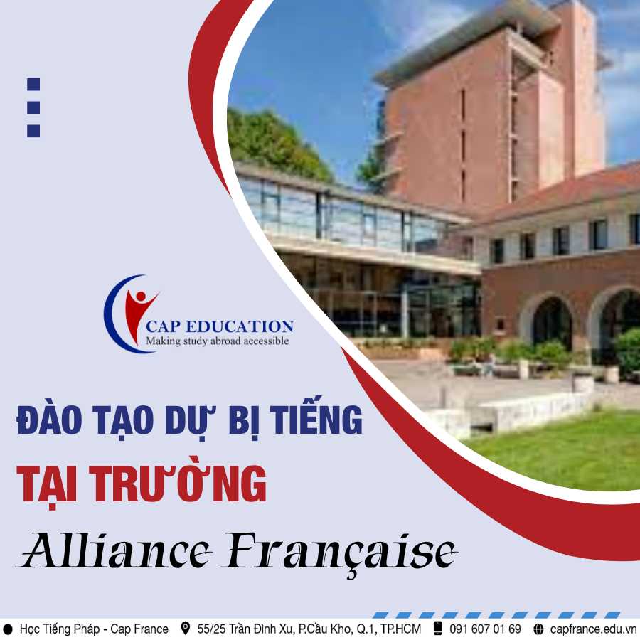 Hình ảnh minh họa Đào Tạo Dự Bị Tiếng Tại Trường Alliance Française