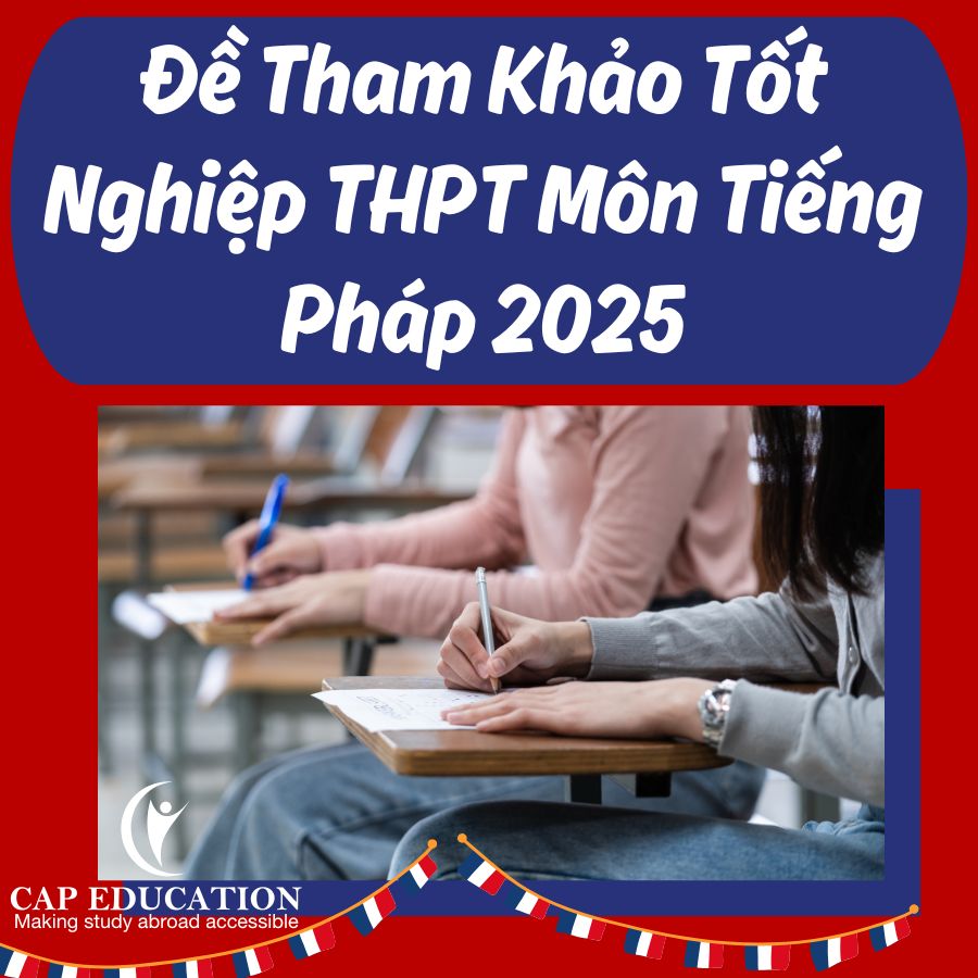 Đề Tham Khảo Tốt Nghiệp THPT Môn Tiếng Pháp 2025