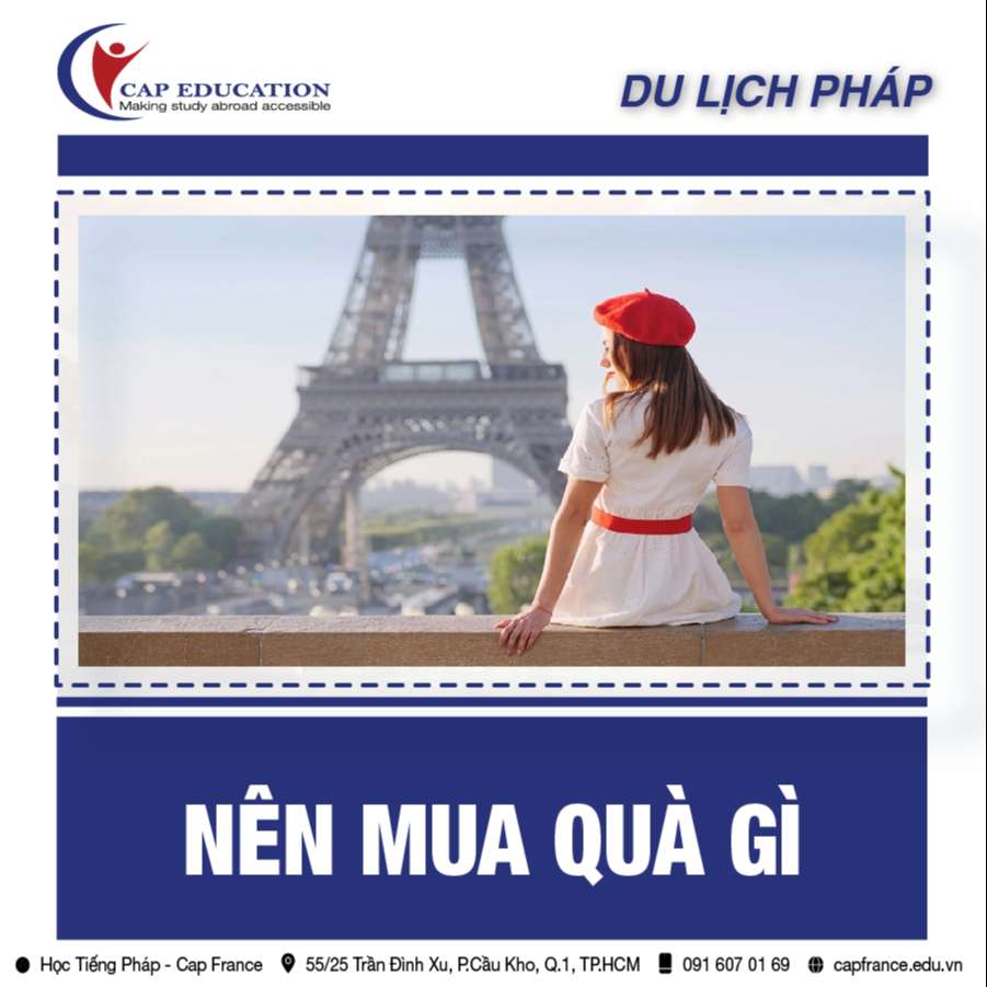Hình ảnh minh họa Đi Du Lịch Pháp Nên Mua Quà Gì