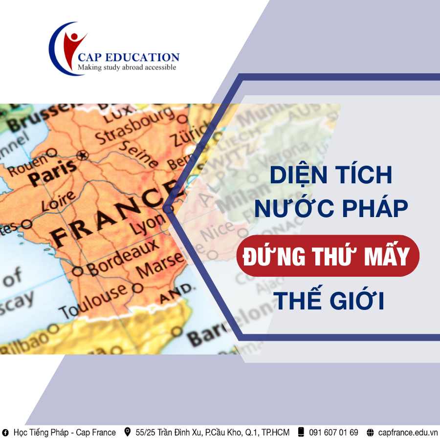 Hình ảnh minh họa Diện Tích Nước Pháp Đứng Thứ Mấy Thế Giới