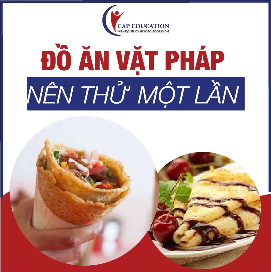 Hình ảnh minh họa Đồ Ăn Vặt Pháp Bạn Nên Thử Một Lần