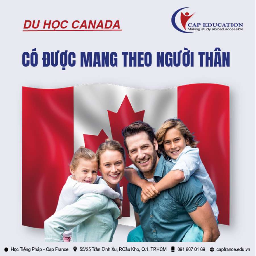 Hình ảnh minh họa Du Học Canada Có Được Mang Theo Người Thân