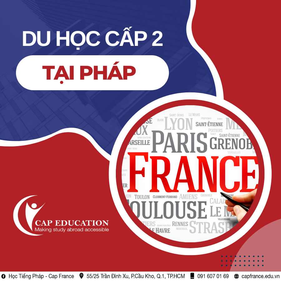 Hình ảnh minh họa Du Học Cấp 2 Tại Pháp