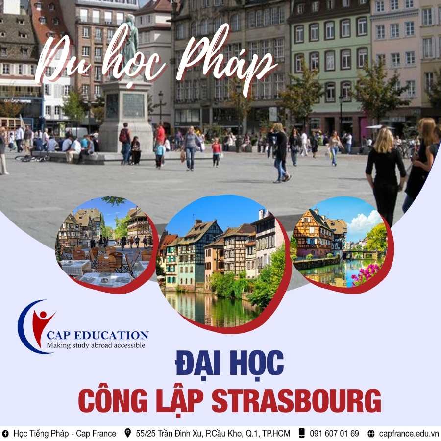 Hình ảnh minh họa Du Học Pháp Đại Học Công Lập Strasbourg