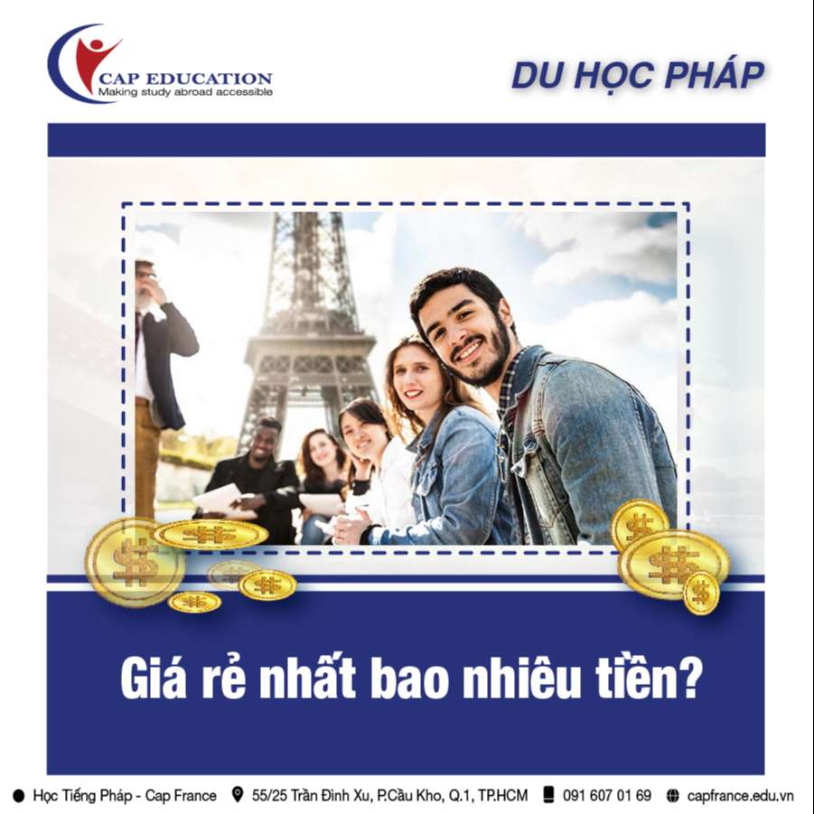 Hình ảnh minh họa Du Học Pháp Giá Rẻ Nhất Là Bao Nhiêu