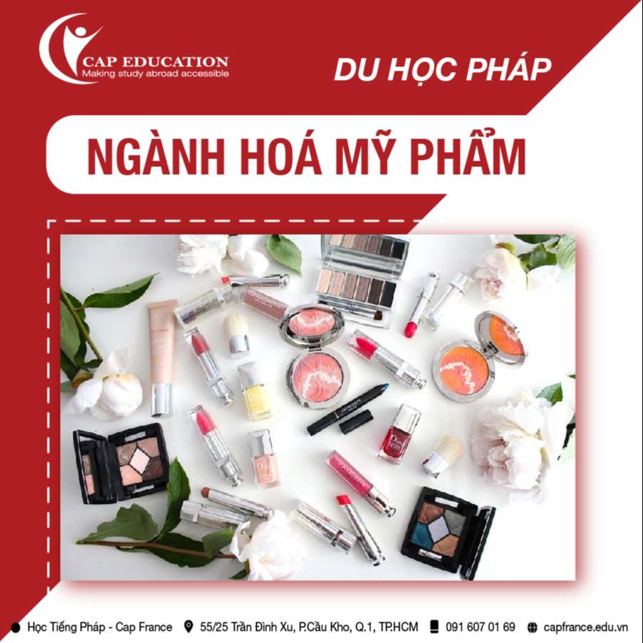 Hình ảnh minh họa Du Học Pháp Ngành Hóa Mỹ Phẩm