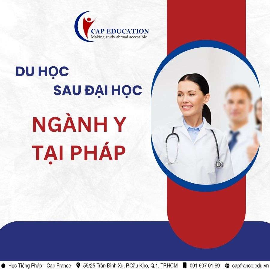 Hình ảnh minh họa Du Học Sau Đại Học Ngành Y Tại Pháp