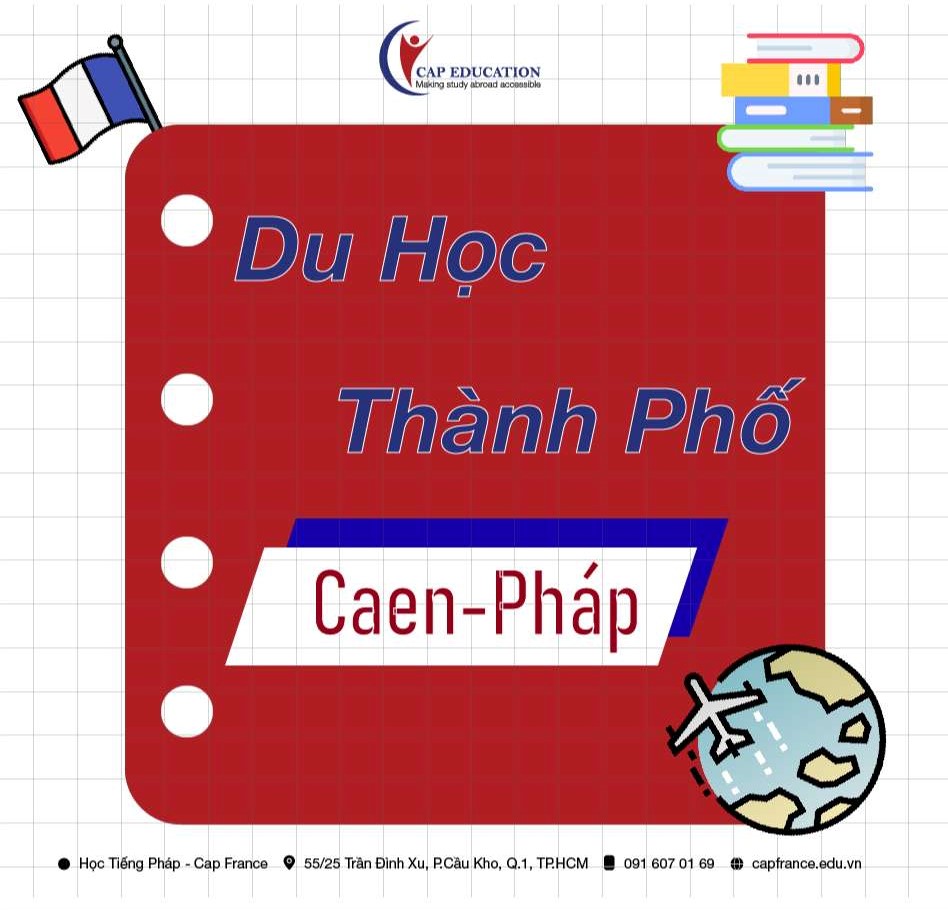 Hình ảnh minh họa Du Học Thành Phố Caen Pháp