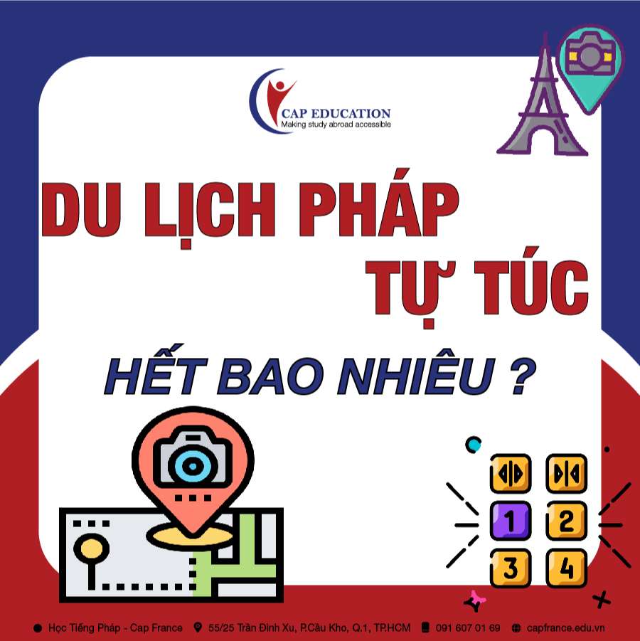 Hình ảnh minh họa Du Lịch Pháp Tự Túc Hết Bao Nhiêu