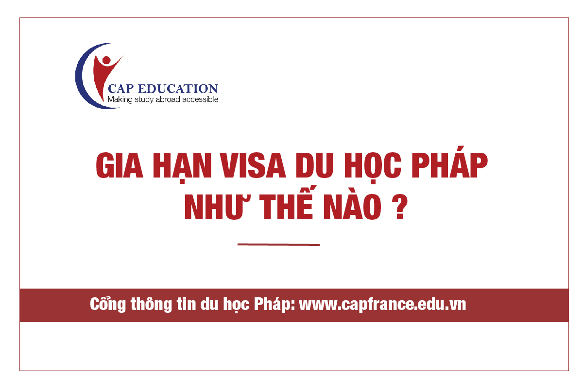 Hình ảnh minh họa Gia Hạn Visa Du Học Pháp