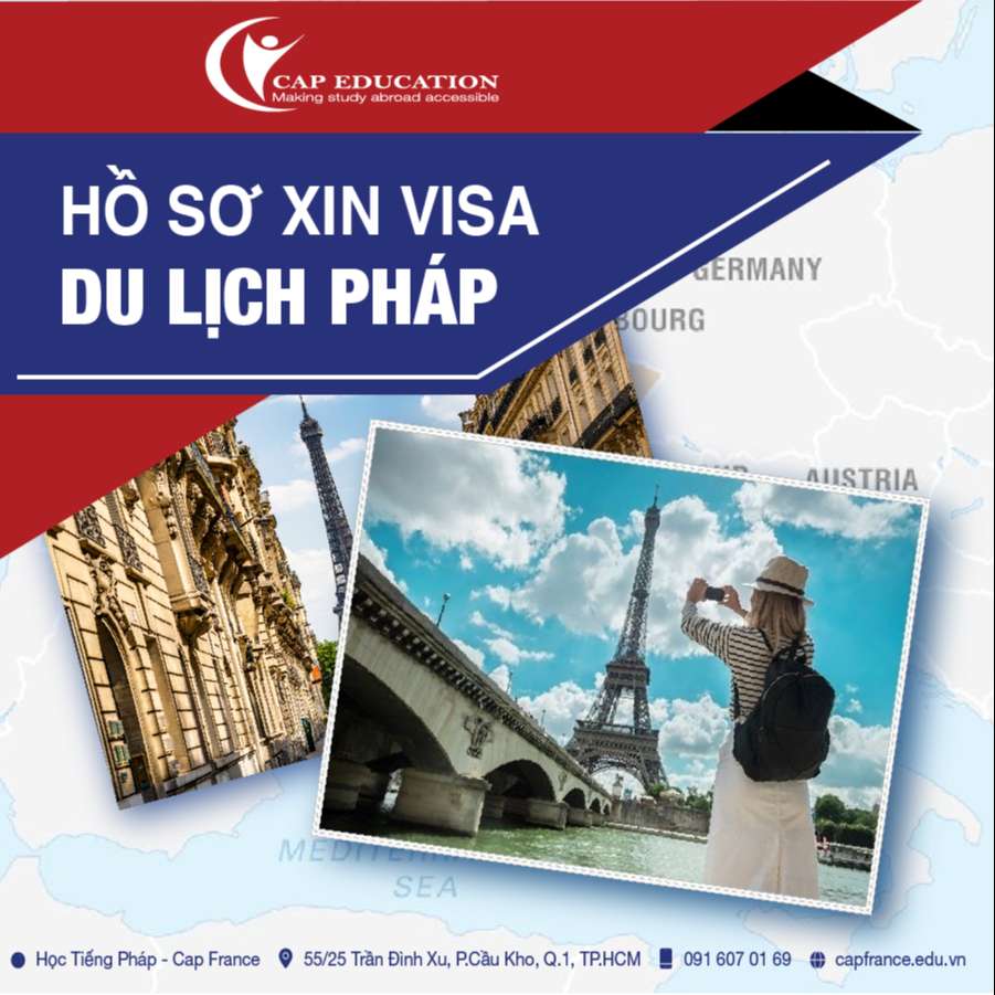 Hình ảnh minh họa Hồ Sơ Xin Visa Du Lịch Pháp