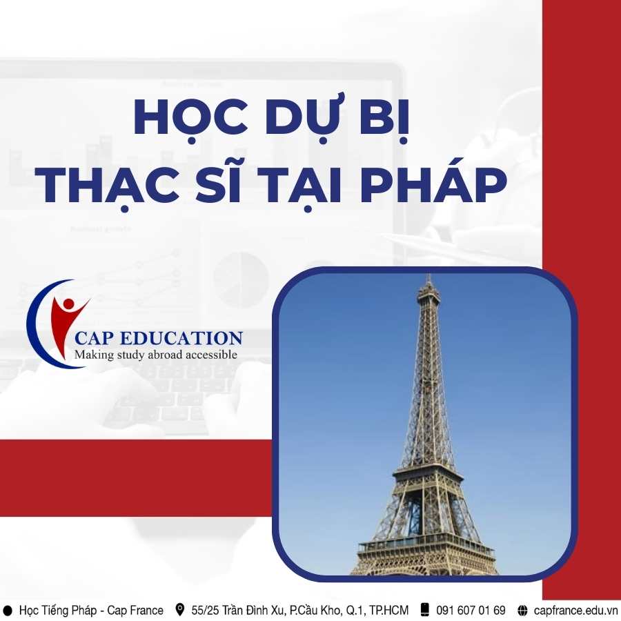 Hình ảnh minh họa Học Dự Bị Thạc Sĩ Tại Pháp