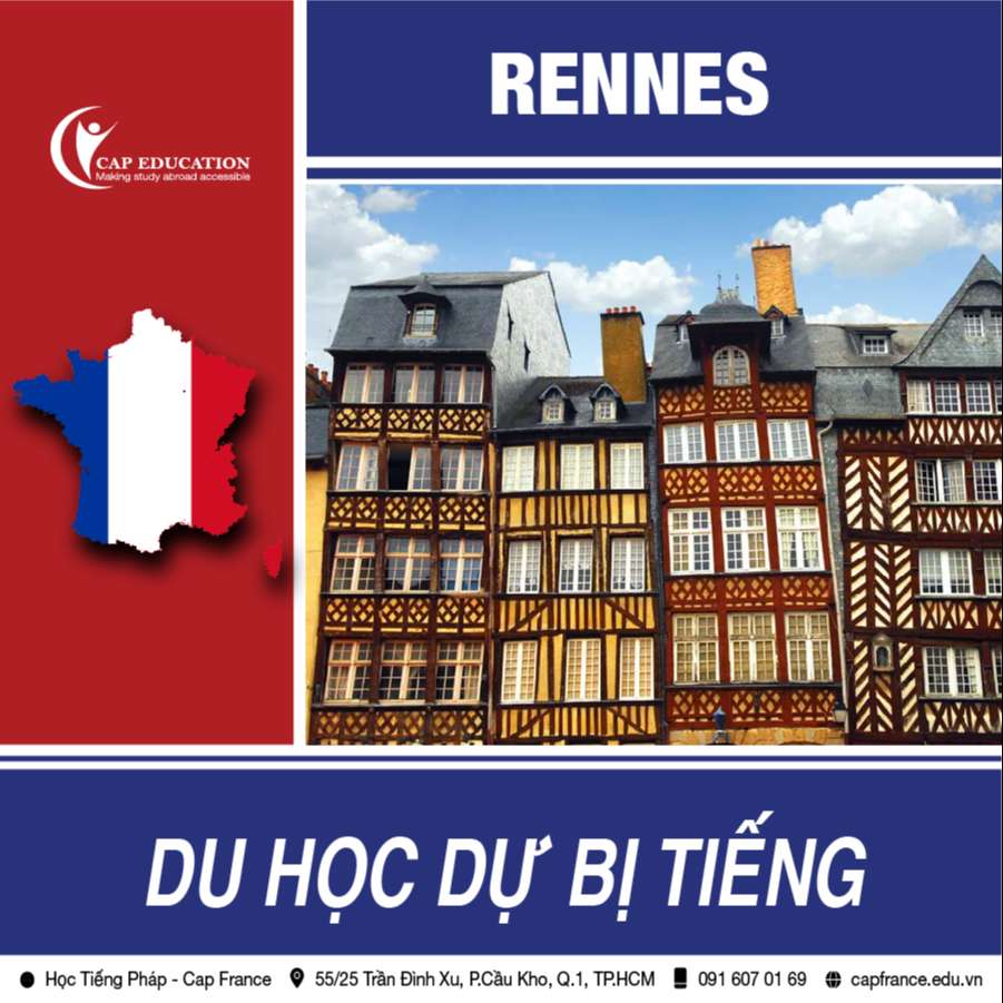 Hình ảnh minh họa Học Dự Bị Tiếng Ở Rennes