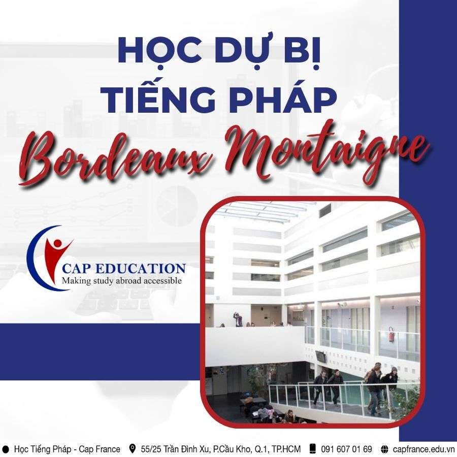 Hình ảnh minh họa Học Dự Bị Tiếng Pháp Tại Bordeaux Montaigne