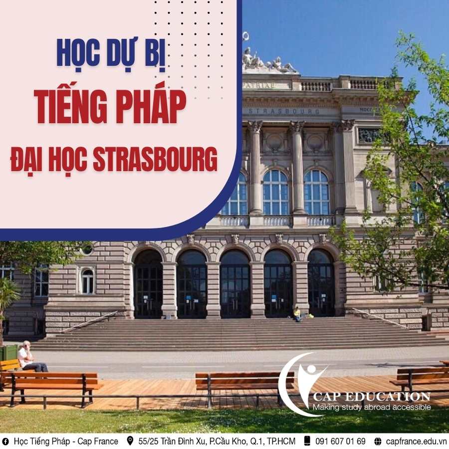 Hình ảnh minh họa Học Dự Bị Tiếng Pháp Tại Đại Học Công Lập Strasbourg