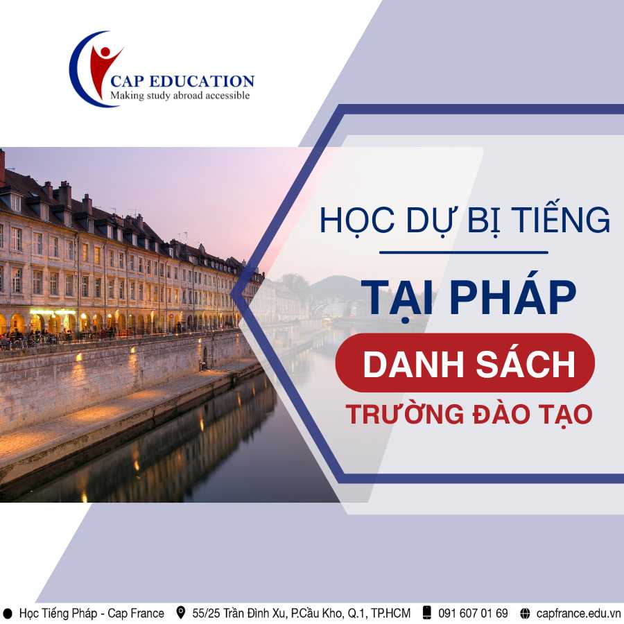 Hình ảnh minh họa Học Dự Bị Tiếng Tại Pháp Và Danh Sách Các Trường