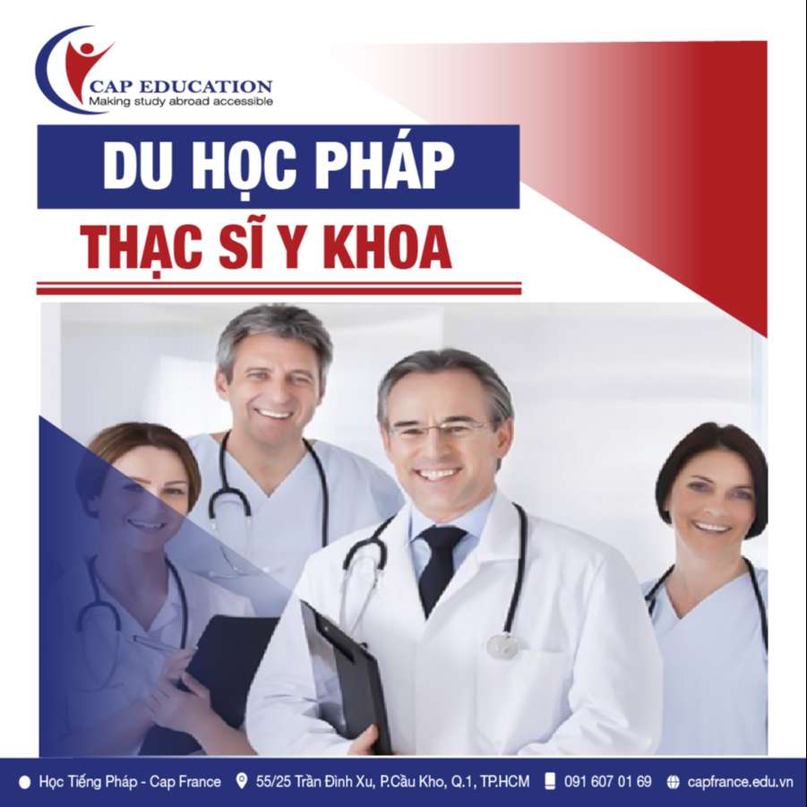 Hình ảnh minh họa Học Thạc Sĩ Y Khoa Tại Pháp
