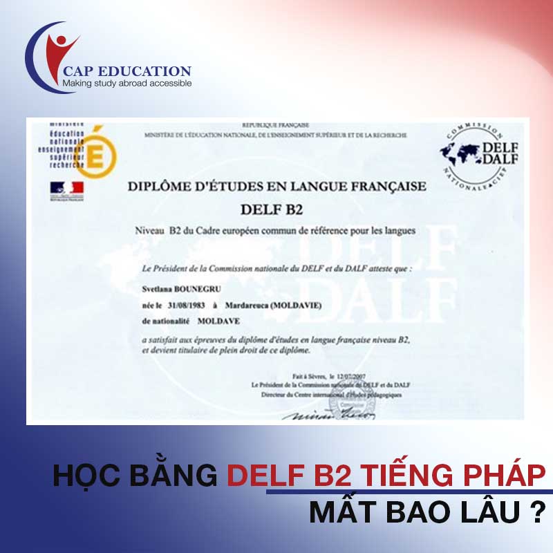 Học Bằng B2 Tiếng Pháp Mất Bao Lâu