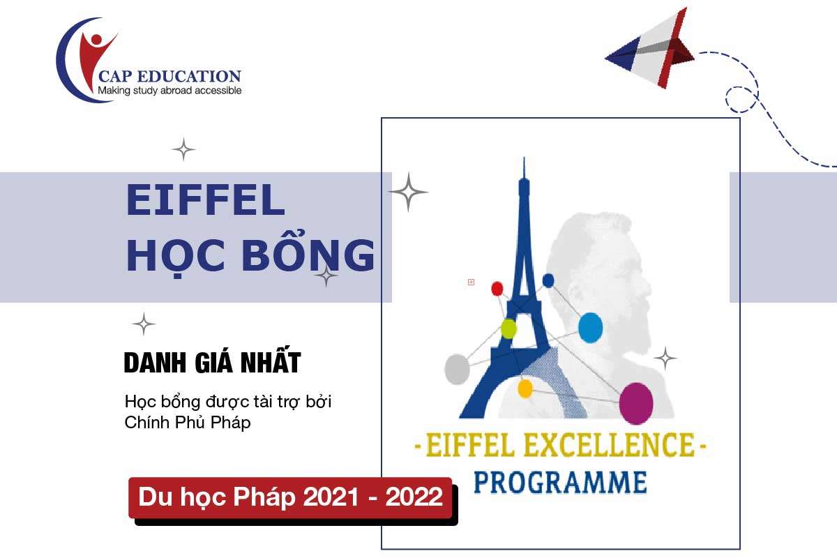 Hình ảnh minh họa Học Bổng Eiffel Của Chính Phủ Pháp 2021