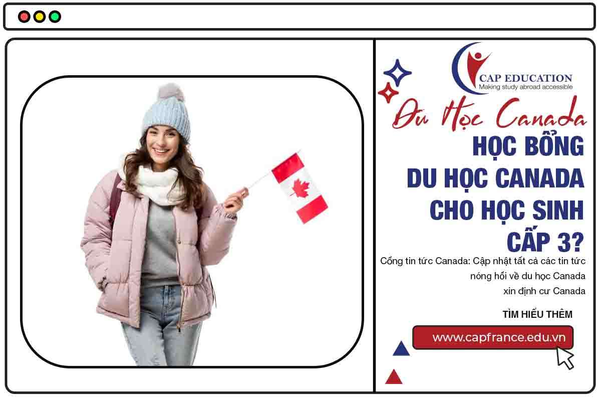 Hình ảnh minh họa Học Bổng Du Học Canada Cho Học Sinh Cấp 3