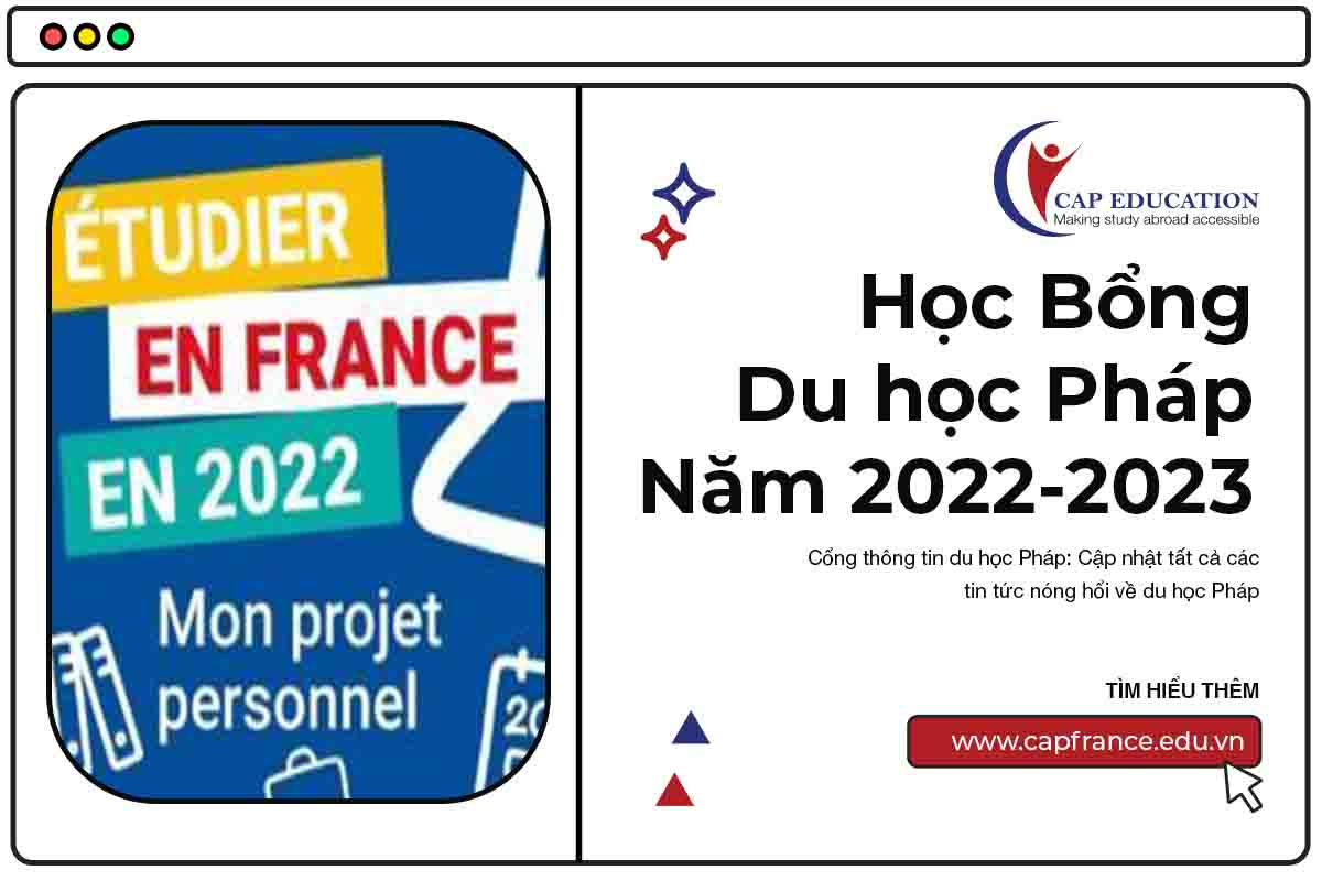 Hình ảnh minh họa Học Bổng Eiffel Du Học Pháp 2022