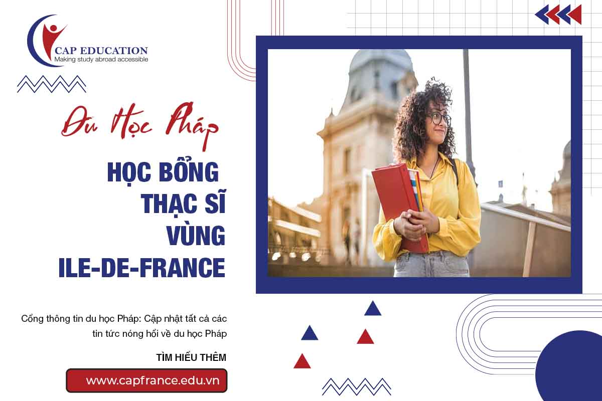 Hình ảnh minh họa Học Bổng Du Học Pháp Thạc Sĩ Ile-De-France